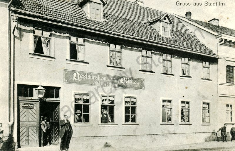 Gasthaus und Restauration zum deutschen Michel um 1905-001